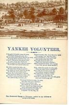 07x121.6 - Yankee Volunteer with View between Fortress Monroe and Hampton, VA 2, Civil War Songs from Winterthur's Magnus Collection